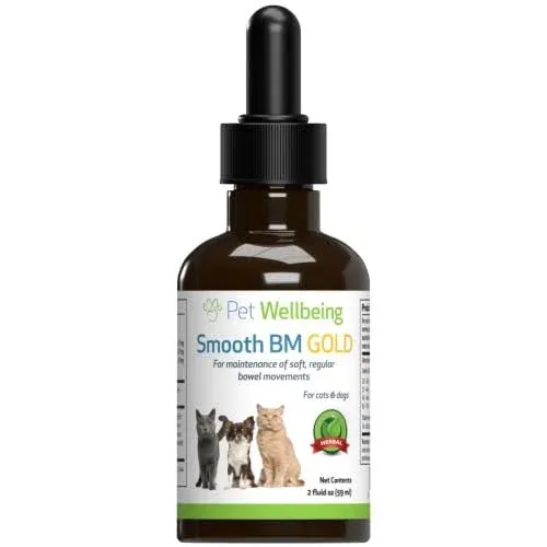 Pet Wellbeing - Smooth BM Gold for Dogs - Natural Constipation Support for Dogs