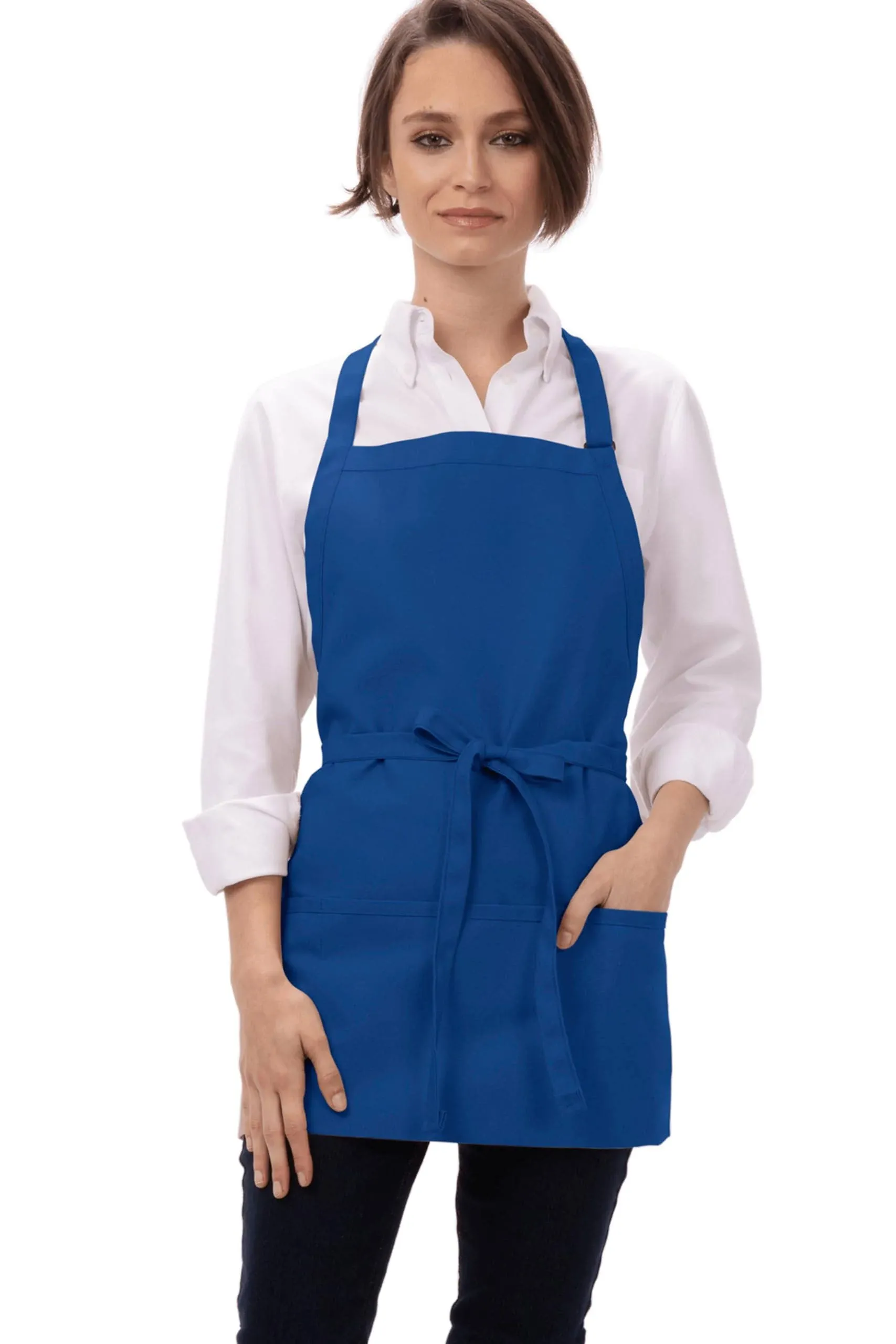 Chef Works Unisex Three Pocket Apron