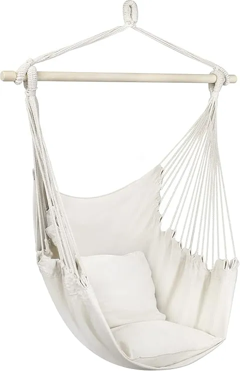 Sorbus Hanging Rope Hammock Chair Swing Seat