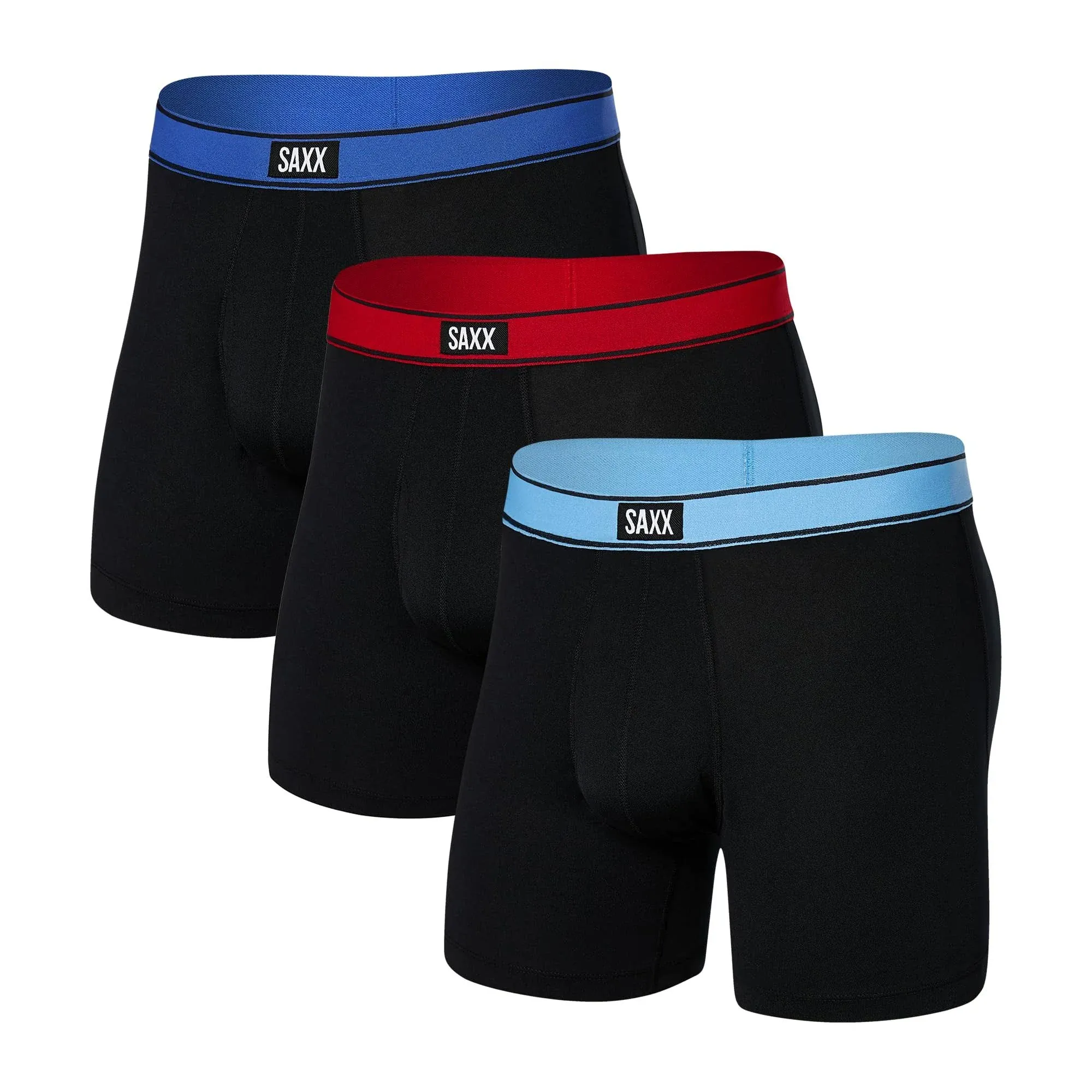 Saxx Daytripper 5 Inseam Boxer Briefs 3-Pack - M