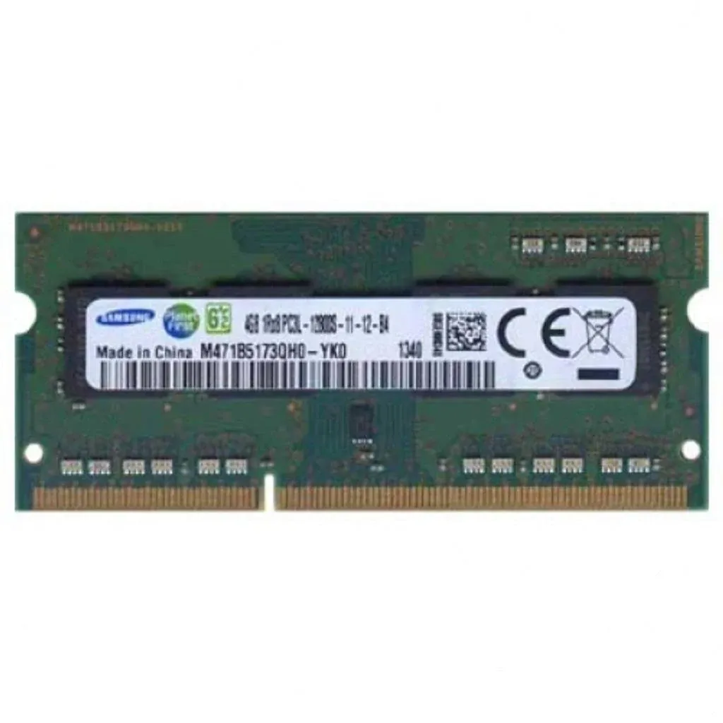 M471B5173CB0-YK0 Samsung 4GB DDR3-1600MHz PC3-12800 non-ECC Unbuffered CL11 204-Pin SoDIMM 1.35V Low Voltage Single Rank Memory Module