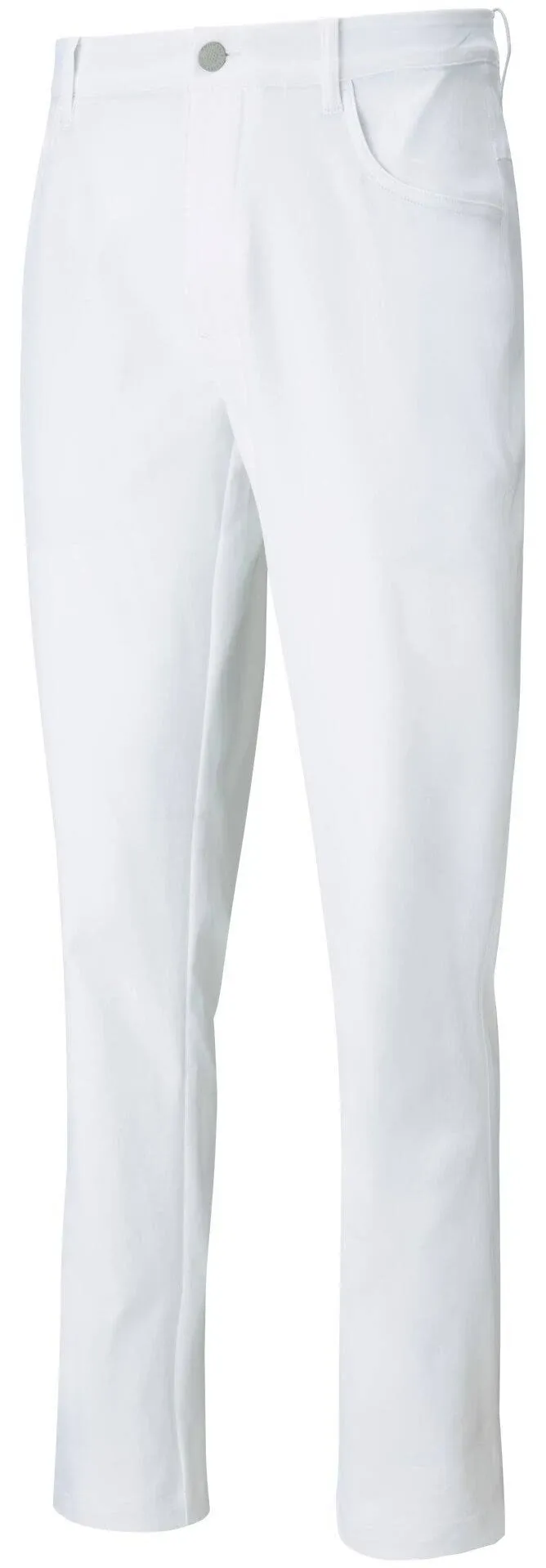 Puma Jackpot 5 Pocket Golf Pants | Bright White