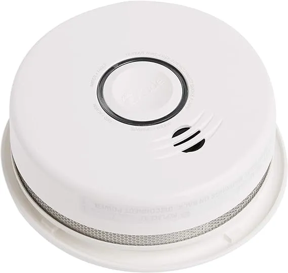 Kidde Wire-Free Interconnected AC Hardwired Smoke Alarm P4010ACS-W