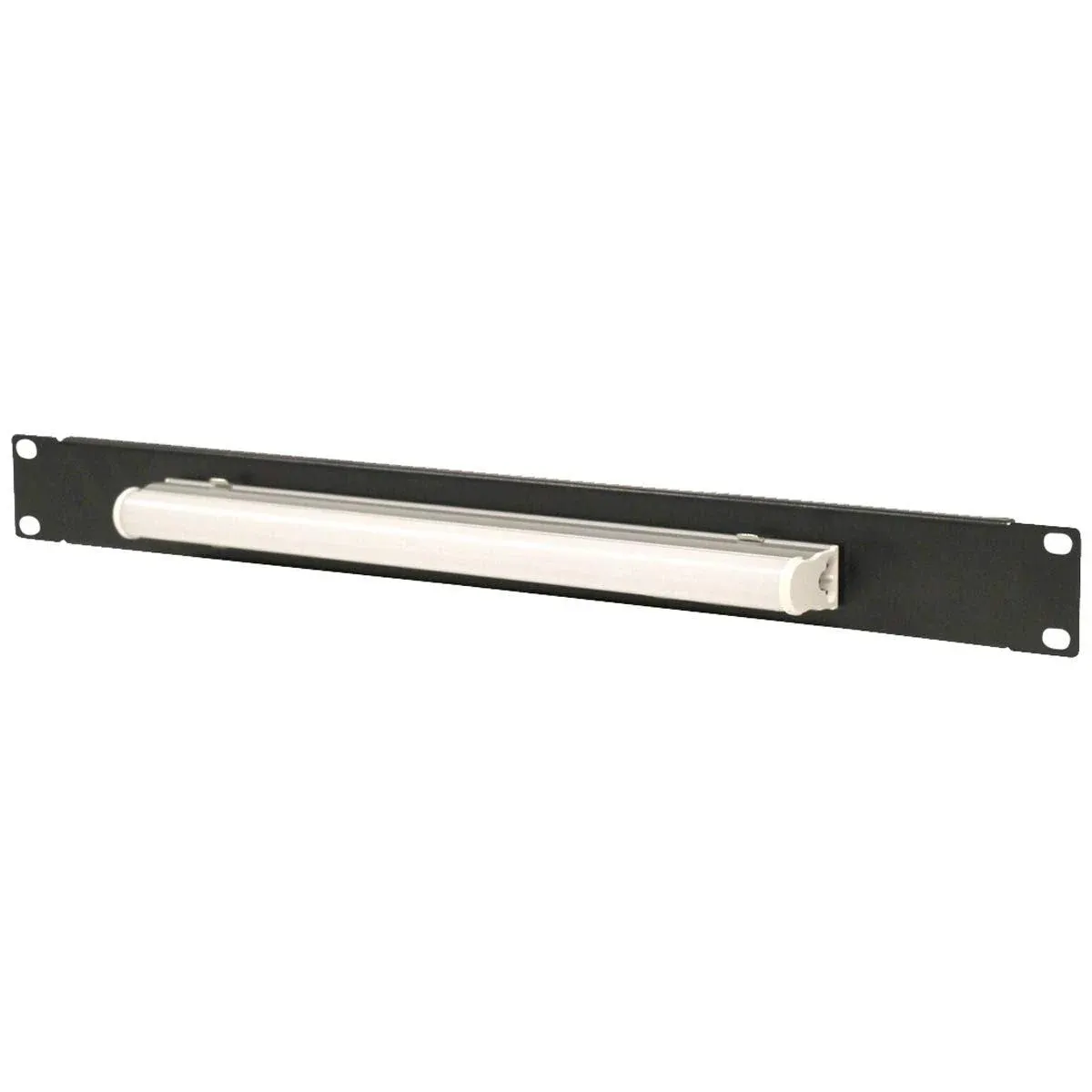 1U Steel Panel Light For standard 19&#034; Server Cabinet Rack Lighting Panel Black