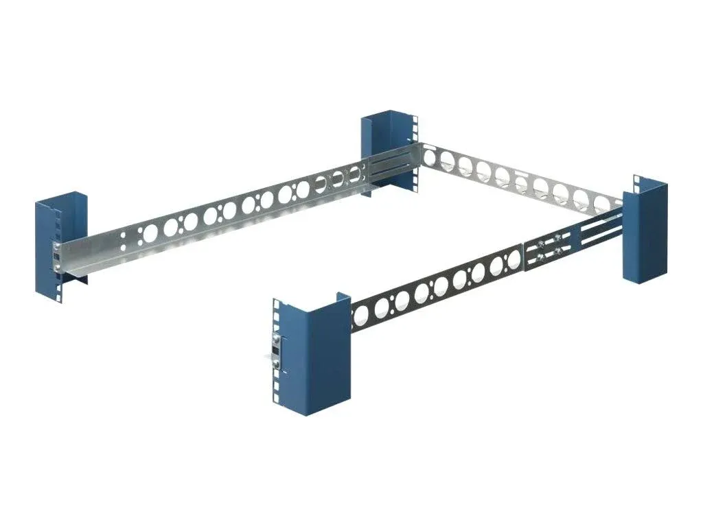 Rack Solutions 1U Universal Rail 24in (D) with Wirebar 1UKIT-109