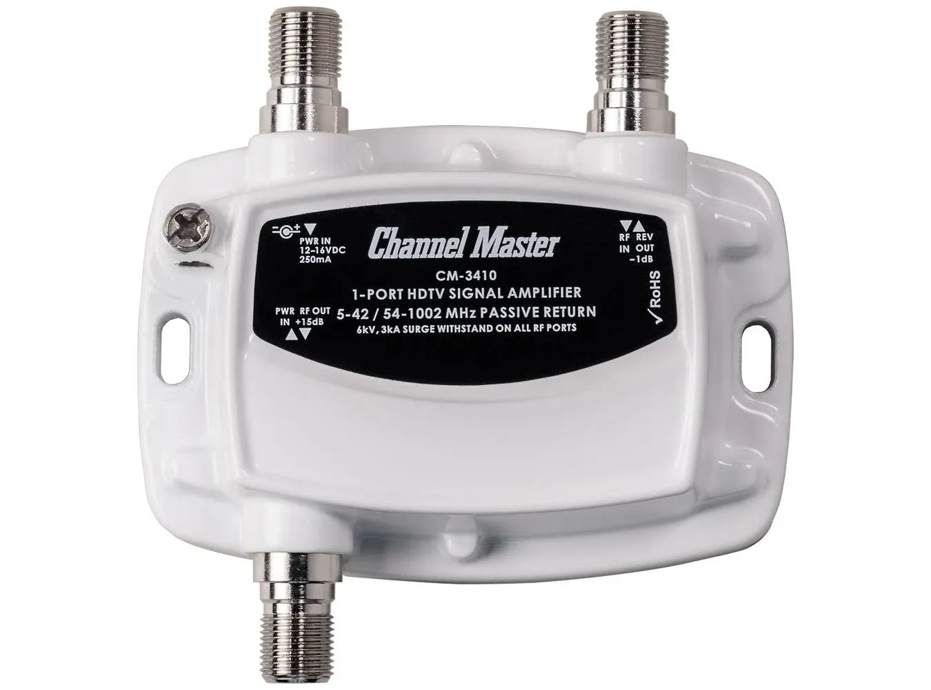 Channel Master CM-3410 1-Port HDTV Signal Amplifier