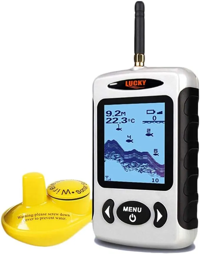 Sonar Handheld Fish Finder Wireless Transducer Handheld Fish Finders Boat Kayak 