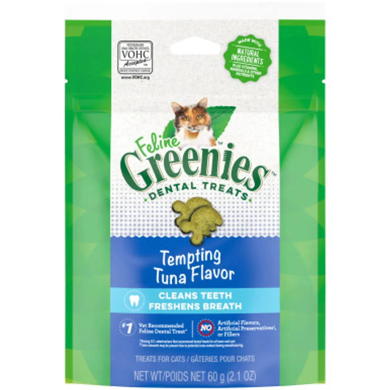 Greenies Feline Tempting Tuna Dental Cat Treats