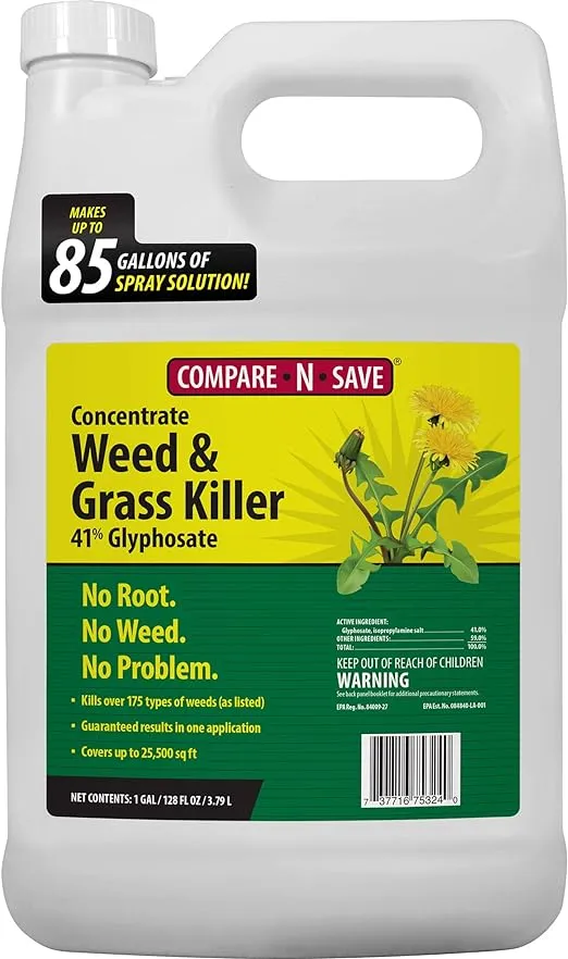 Compare-N-Save 75324 Herbicide, 1-gallon, white