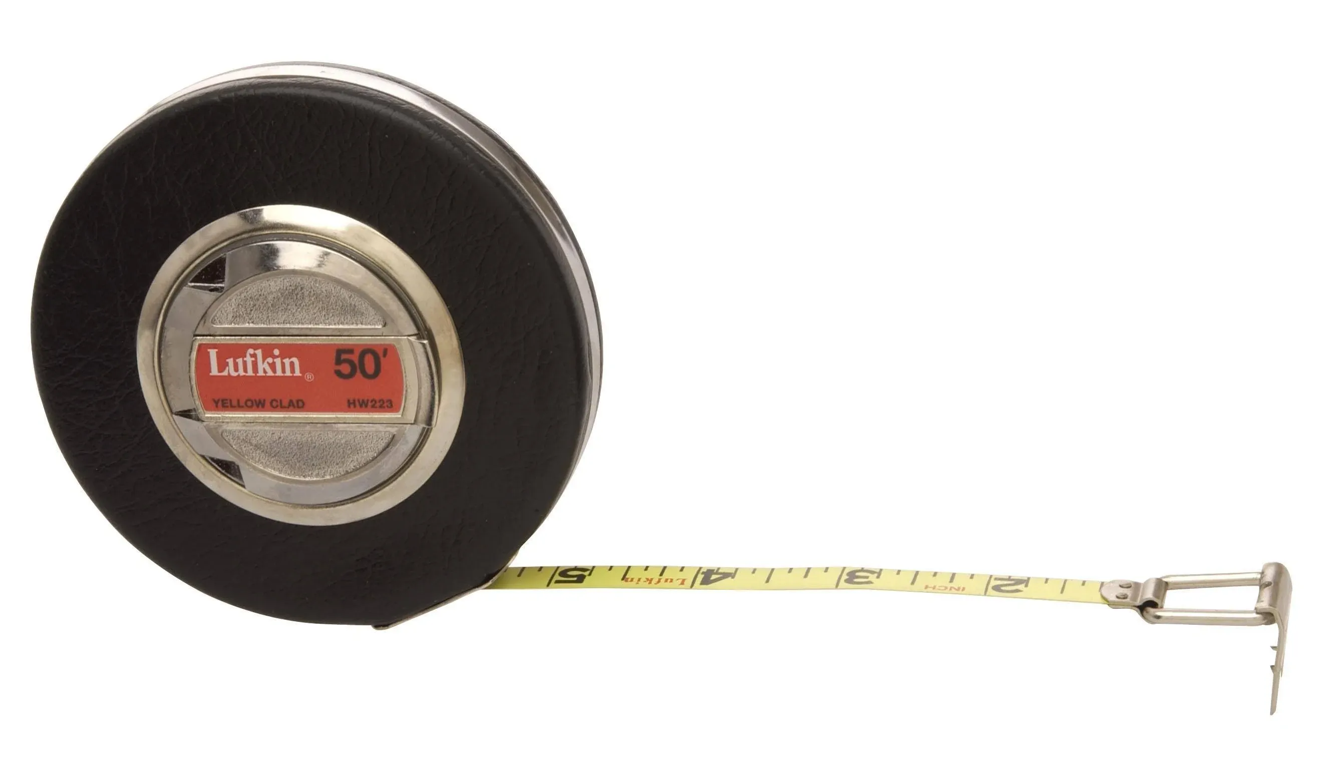 Crescent Lufkin 3/8" x 50' Banner® Engineer's Yellow Clad Tape Measure - HW223D