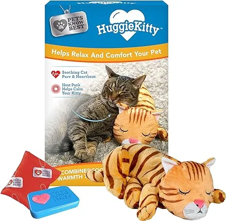 Huggie Kitty Pet Soothing Pet Relaxing Toy 1 Pk