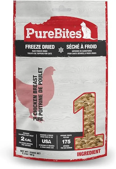 PureBites Chicken Breast Freeze Dried Cat Treats