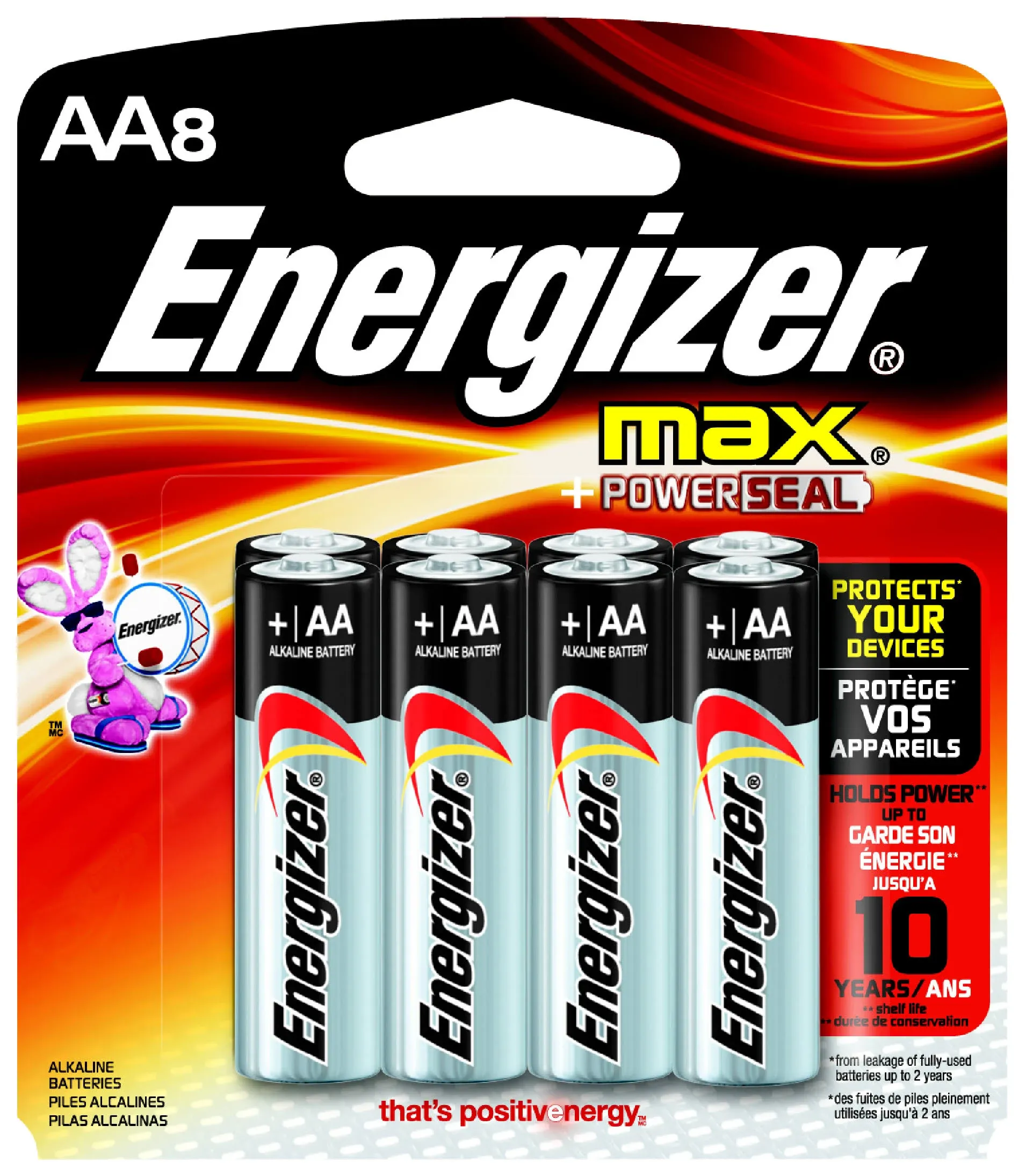 10 ENERGIZER AA ULTIMATE LITHIUM 1.5V Battery AA 4X SIZE L91 FR6 12/2036