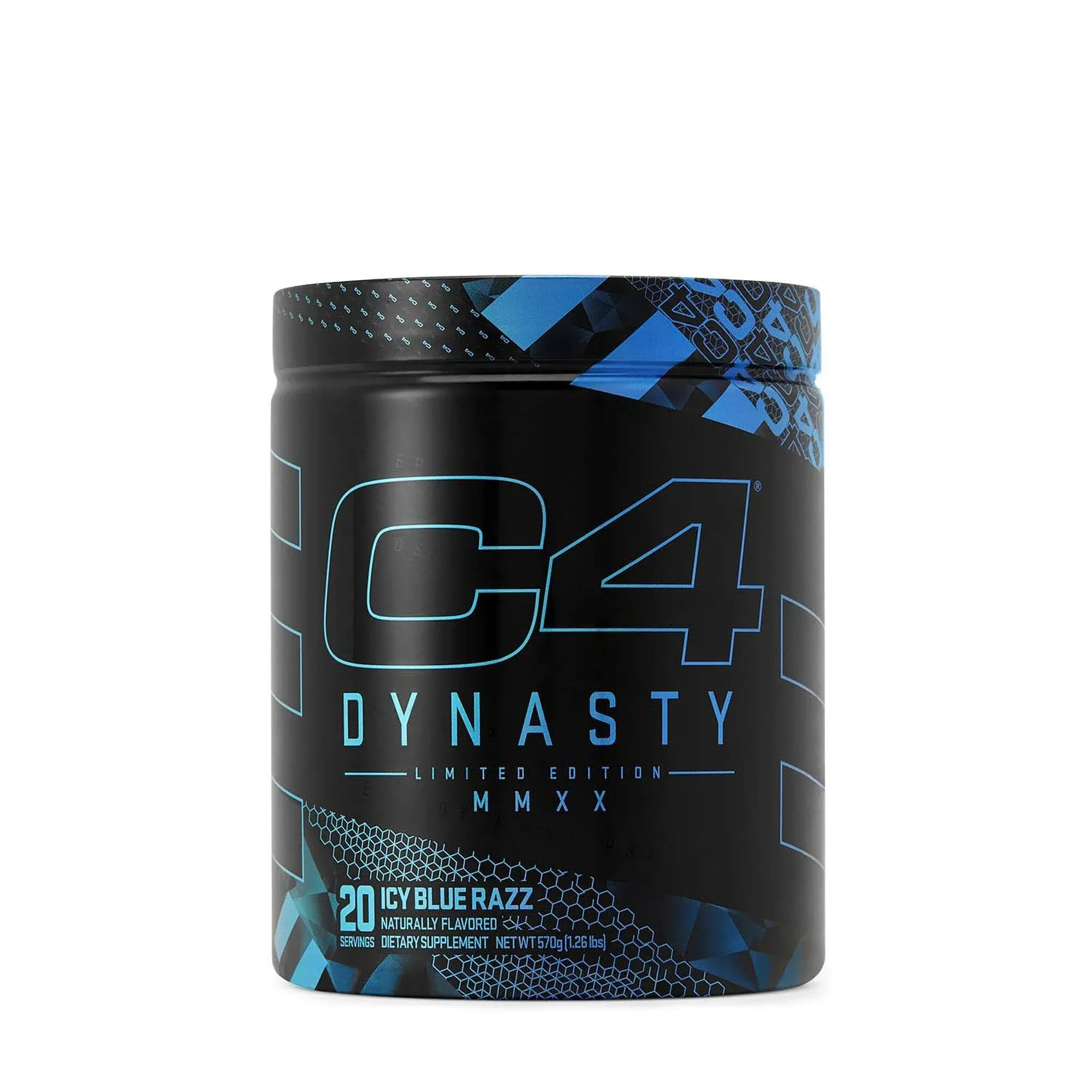 Cellucor, C4 Dynasty, Limited Edition MMXX, Icy Blue Razz, 1.26 lbs (570 g)