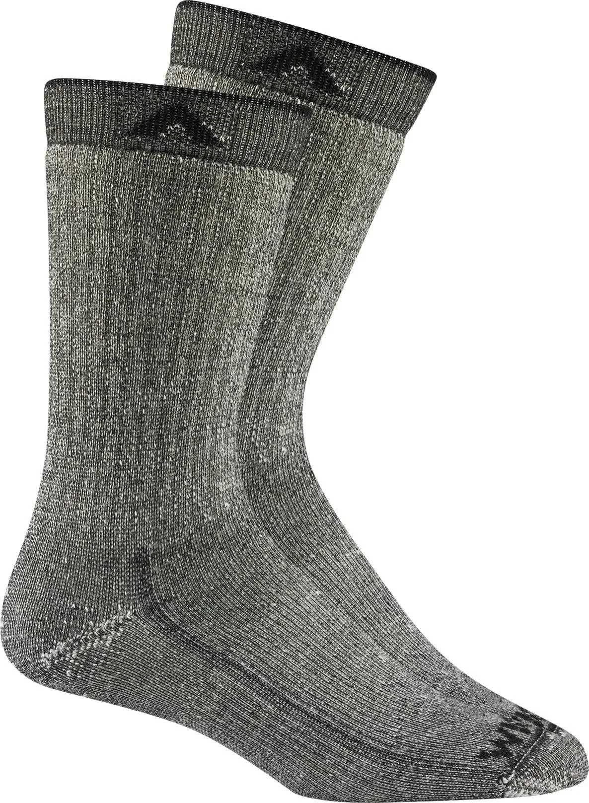 Wigwam Merino Comfort Hiker 2 Pack Socks, Black II / Medium