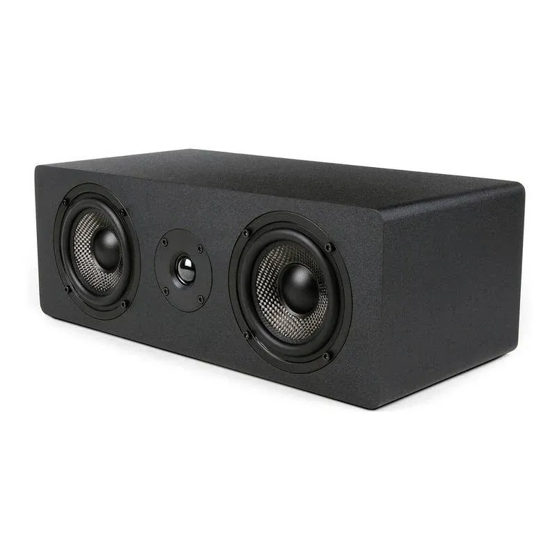 Micca MB42X-C Advanced Center Channel Speaker for Home Theater, Surround Sound, Passive, 2-Way (Black, Each)