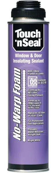 Touch &#039;N Seal Gun Foam,White,20 oz 7565029712 Touch &#039;N Seal 7565029712 20 oz