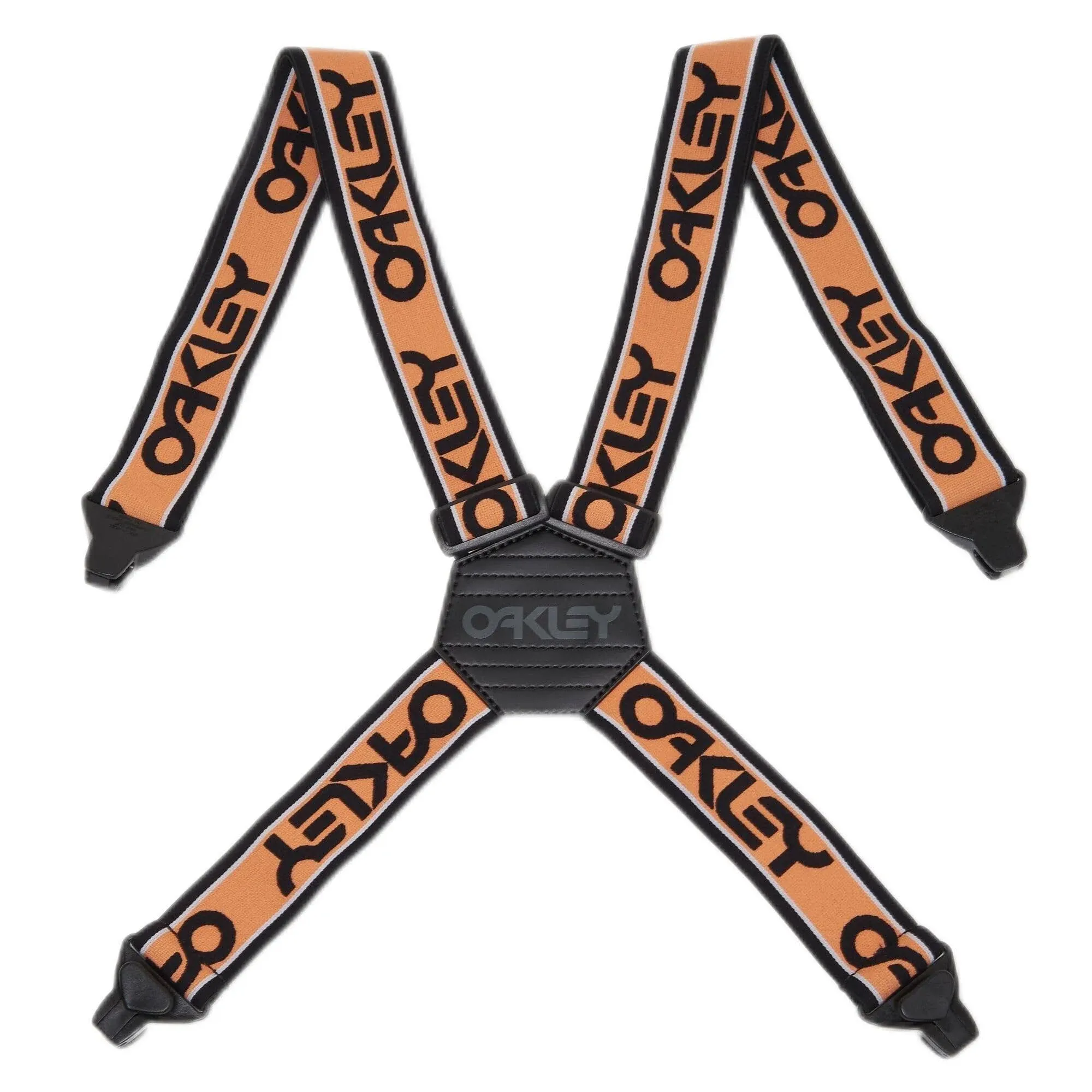 Oakley Factory Suspenders Blackout/Soft Orange