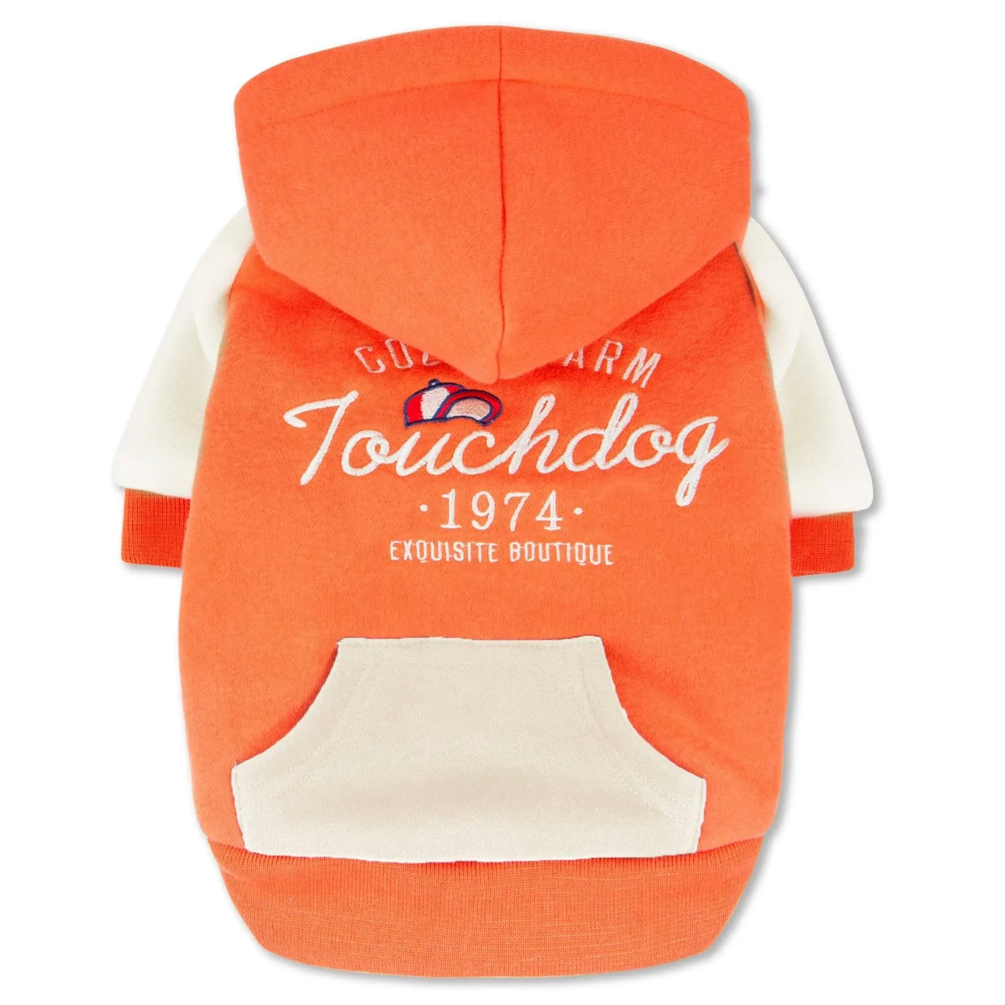 "Touchdog 'Heritage' Soft-Cotton Fashion Dog Hoodie"