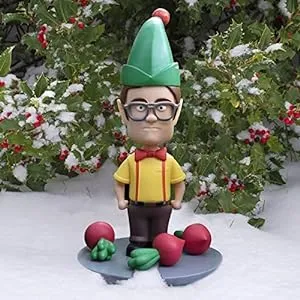 Nerd Gnomes “The Office” Exclusive Elf Dwight Schrute 8&#034; Figurine W/Beets NIB