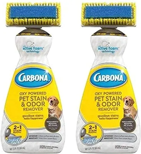 Carbona Oxy Powered Pet Stain Odor Remover, 22 Fluid Ounce