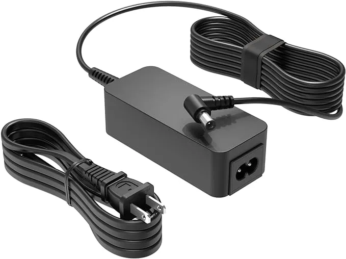 UL Listed 19V AC Charger Fit for LG 27 inches LED LCD Monitor 27UD68-W 27UD68-P 27UK600-W 27UK650-W 27UL600-W 27UL500-W 27UL550-W 27UL650-W 27UD69P-W 27MP65HQ-P 27MP58HQ Power Supply Adapter Cord