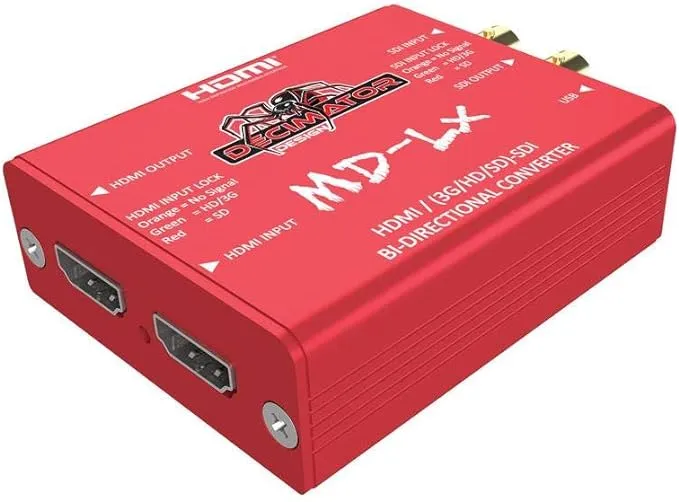 Decimator Design - MD-LX - HDMI/3G-SDI SMPTE Bi-Directional Converter