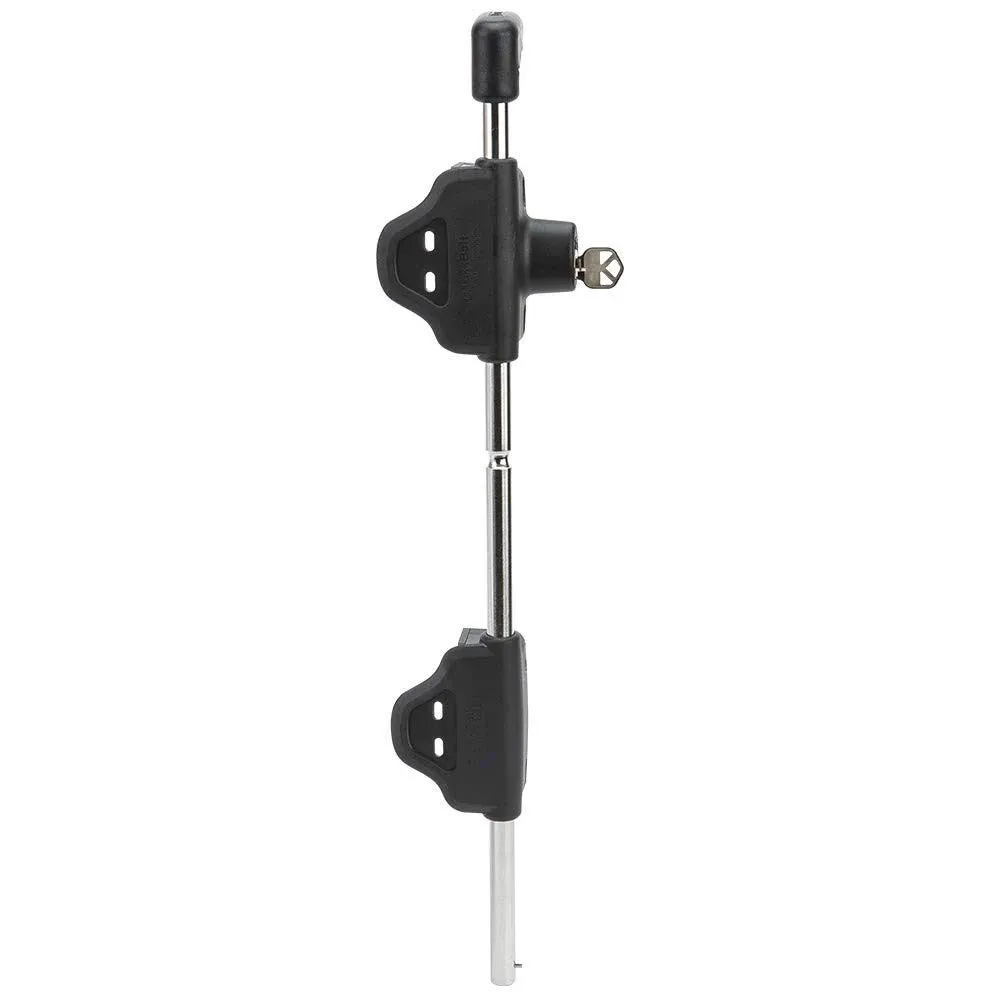 D&D Technologies LB118BX LokkBolt Premium Drop Bolt, Lockable Security Drop Bolt, for Metal Gates, 18" Length