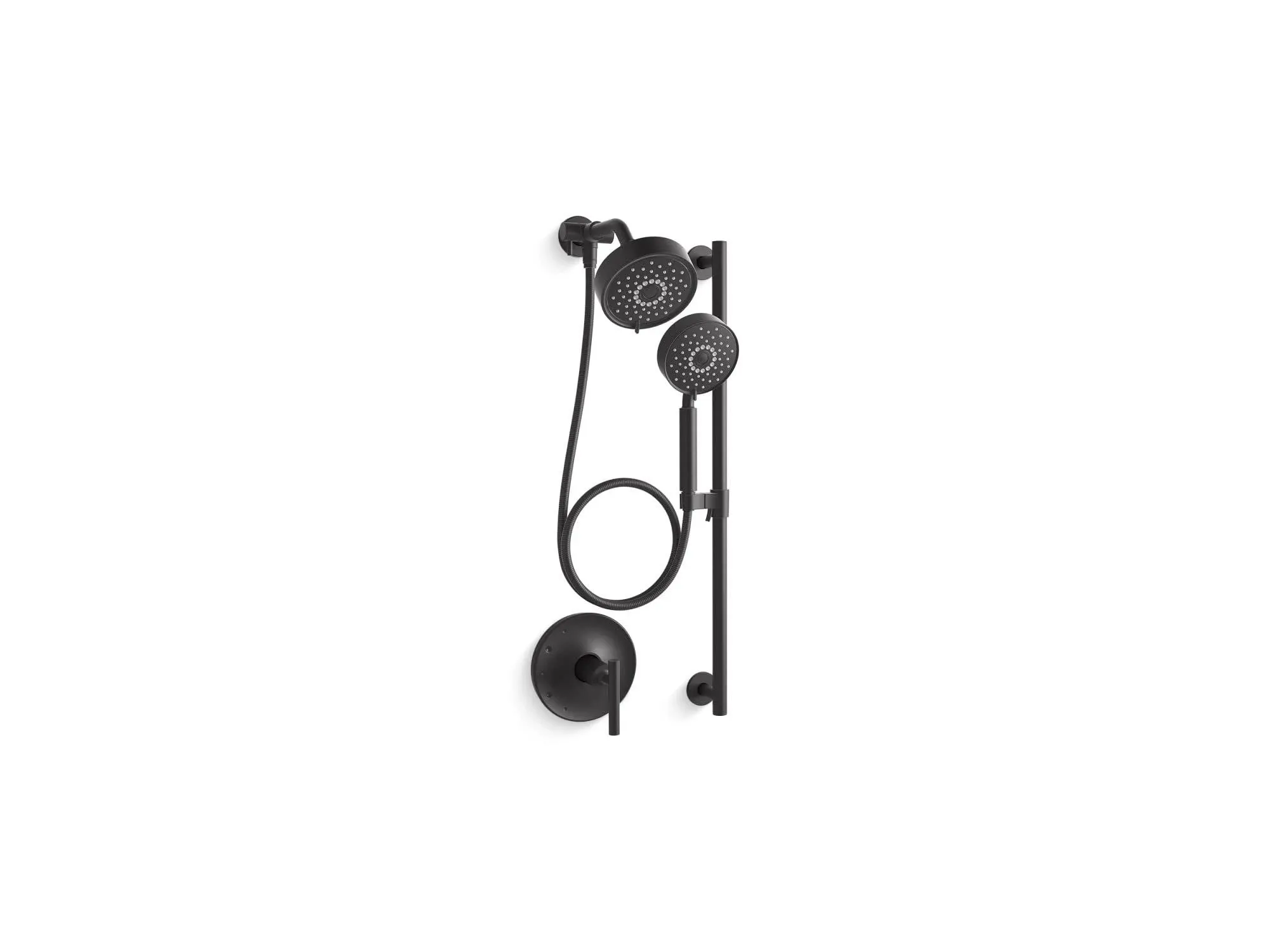 Kohler 22181 Purist Essentials Performance Showering Package, 2.5 GPM - Matte Black