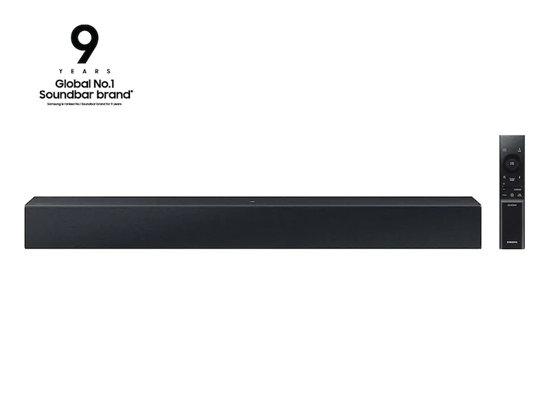 Samsung HW-C400 2.0ch Soundbar with Built-in Woofer Black