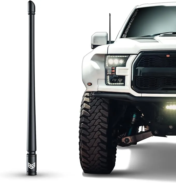 Ronin Factory Truck Antenna for Ford F150 Short Antenna F150 Accessories F250 F350 Super Duty Dodge Ram 1500 Raptor Accesorios Bronco Accessories