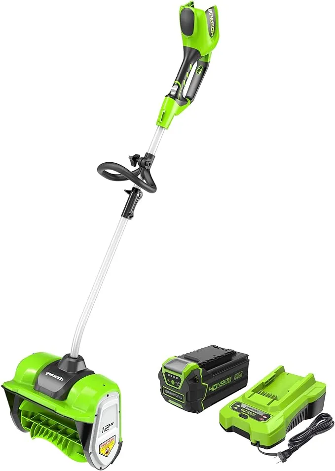 GreenWorks 40V 12-Inch Cordless Snow Shovel