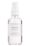 Shop Herbivore Botanicals Mini Rose Hibiscus Hydrating Face Mist In Pink