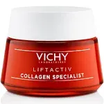 Vichy LiftActiv Peptide-C Anti-Aging Moisturizer, Vitamin C Face Cream with Collagen Peptides to Reduce Wrinkles, Firm and Brighten Skin, Paraben Free, 1.69 Fl Oz