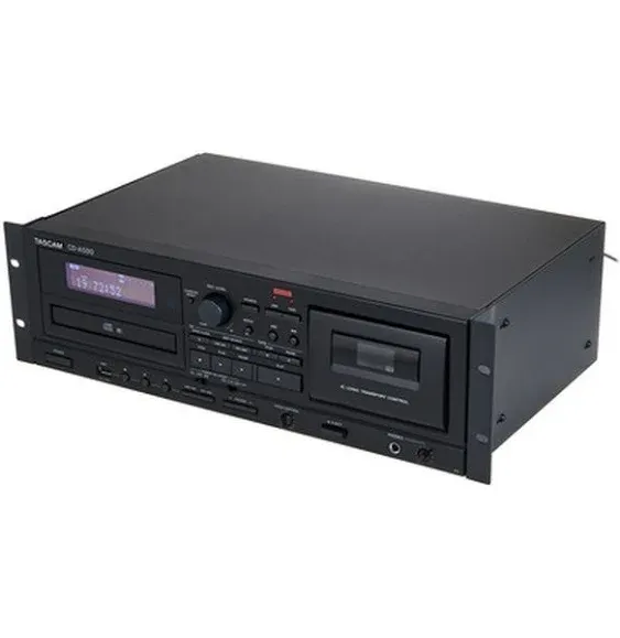 Tascam CD-A580 Rackmount Cassette/CD/USB MP3 Player Recorder Combo