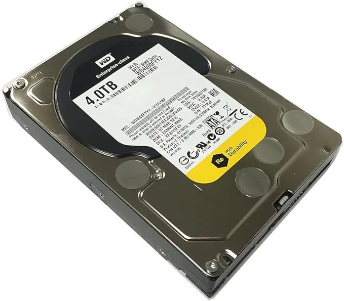 Western Digital WD4000FYYZ Enterprise 4TB 7200RPM 64MB Cache SATA 6.0Gb/s 3.5 Internal Hard Drive