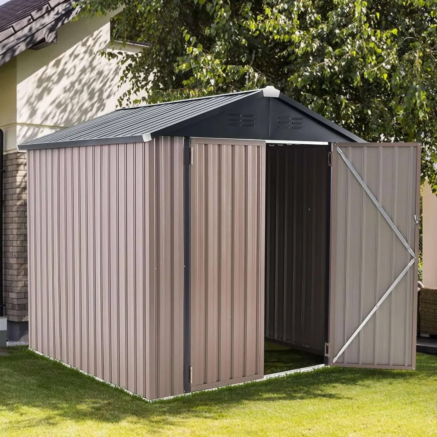 Aecojoy Metal Storage Shed