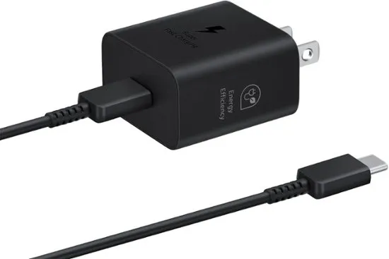 Samsung EP-T2510XBEGUS 25W Travel Adapter with Cable - Black