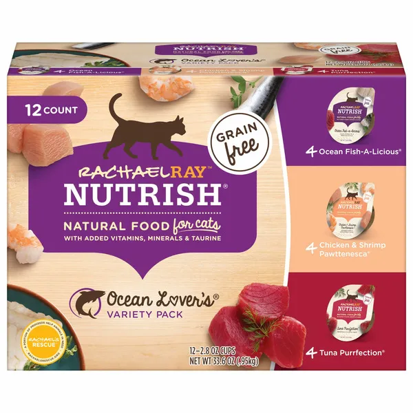 Rachael Ray Nutrish Natural Wet Cat Food Variety Pack