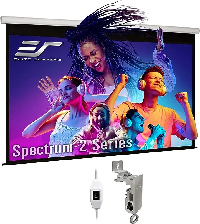 Elite Screens Spectrum2 SPM120H-E12 120" Electric Projection Screen