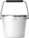 YETI Rambler Beverage Bucket, Double-Wall Vacuum Insulated Ice Bucket with Lid, King Crab