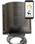 by Akoma Pet Products | 400w Dog House Furnace with 10 Foot Cord | Installs in Minutes | Safe - Dry Heat | Won't Burn Pets