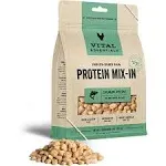 Vital Essentials Protein Mix in Salmon Recipe Mini Nibs Topper Freeze Dried Raw Food for Dog 6 oz