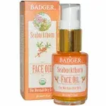 Badger Company, Organic Face Oil, Seabuckthorn, 29.5ml