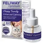 Feliway Optimum Enhanced Calming Pheromone 30 Day Cat Diffuser Refill