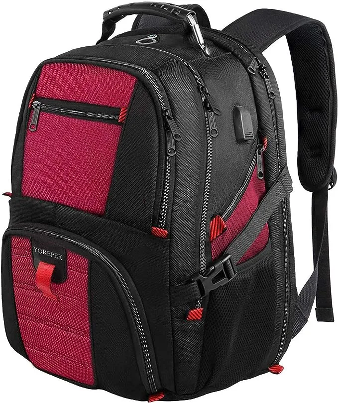 YOREPEK Travel Backpack 50L Extra Large Laptop Backpacks for Men Women