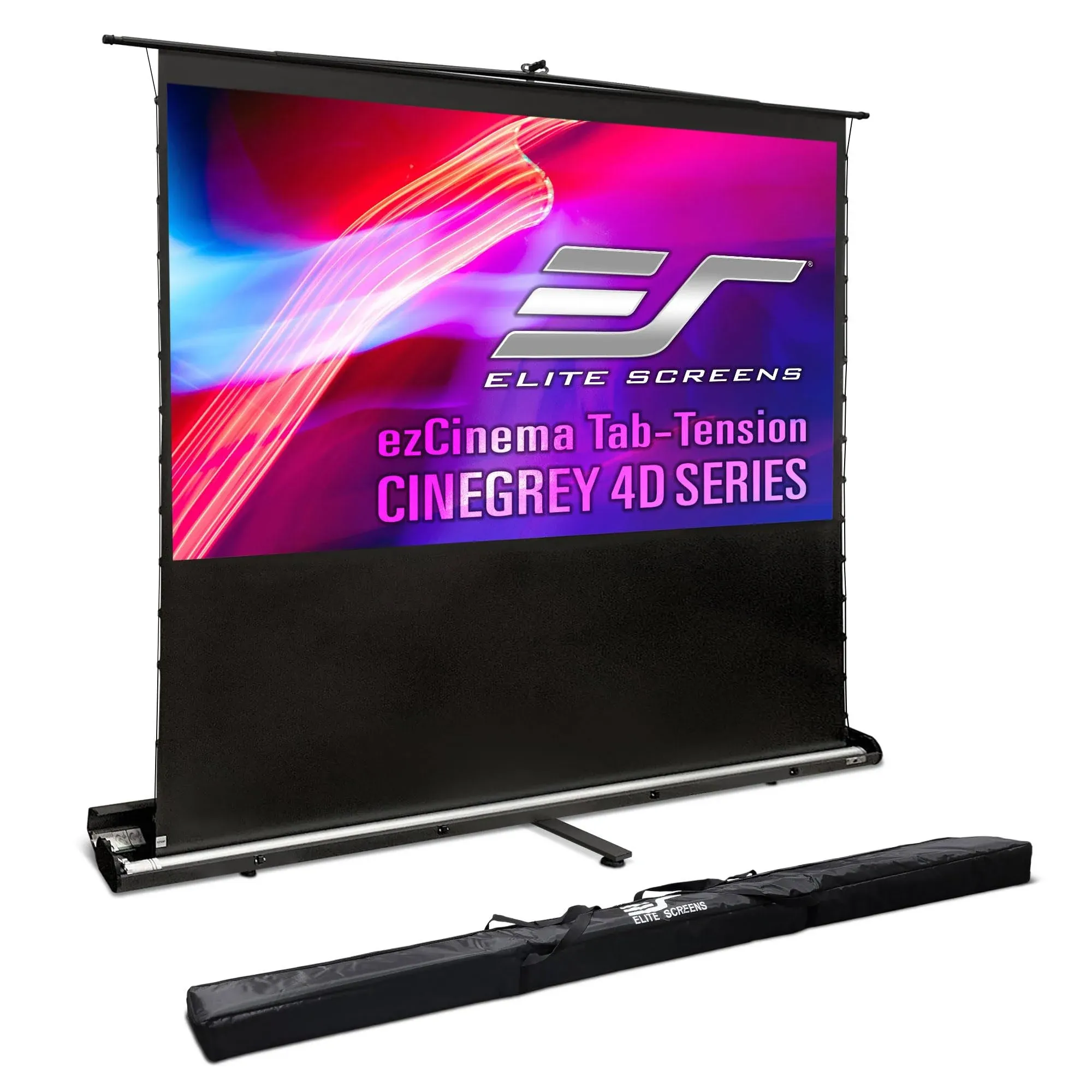 Elite Screens ezCinema Tab-Tension CineGrey 4D