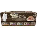 Fancy Feast Purina Savory Centers Pate Wet Cat Food Variety Pack