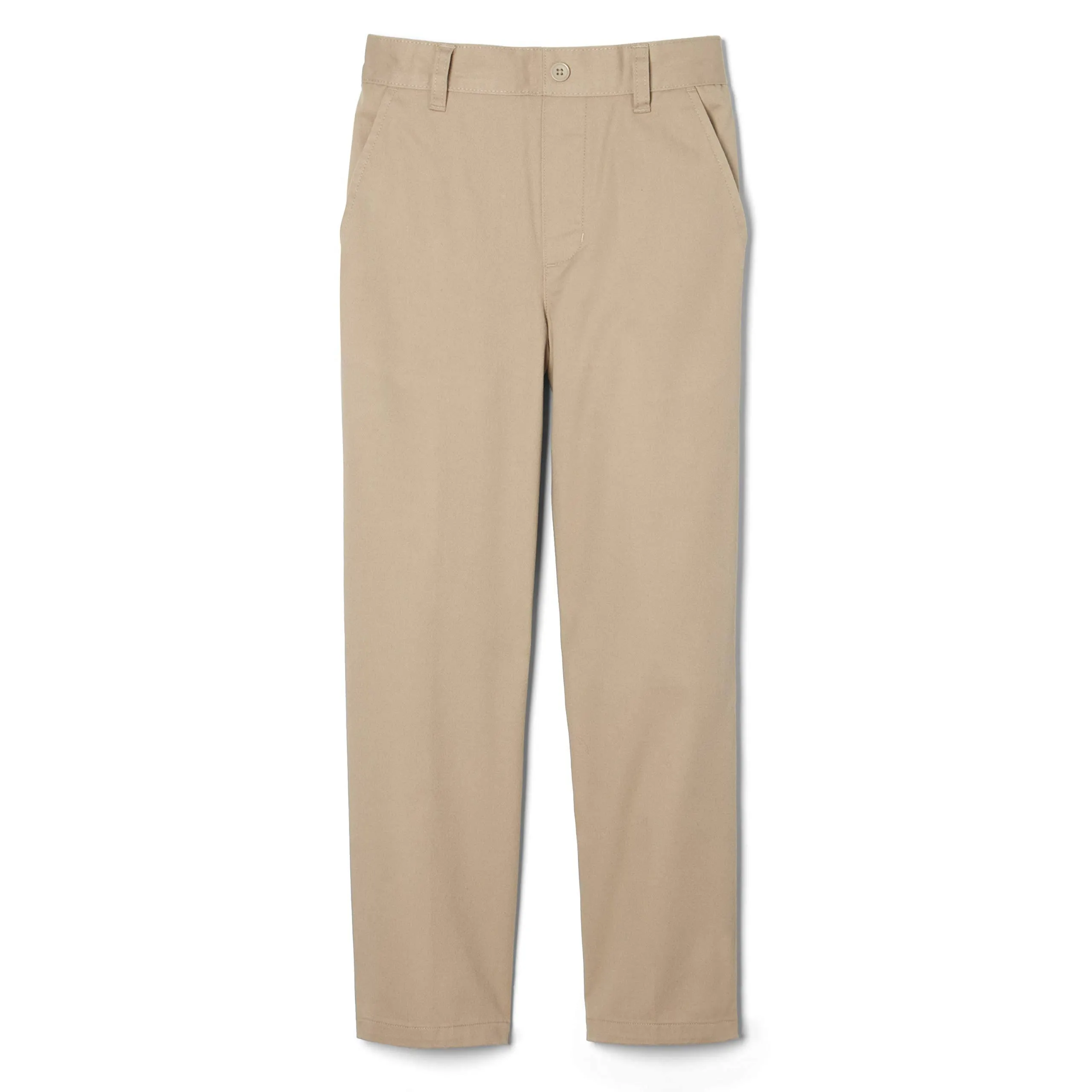 French Toast Boys' Boys Pull On Relaxed Fit Pants - Khaki - 12 Husky