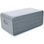 Lifetime Deck Box 23.989 Cu Ft+ Handles+Lockab<wbr/>le Lid+Reinforced Lid For Seating